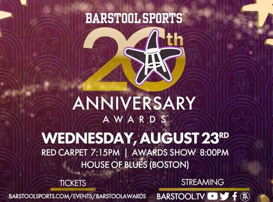 Barstool Sports Celebrates Its 20th Anniversary Awards Show